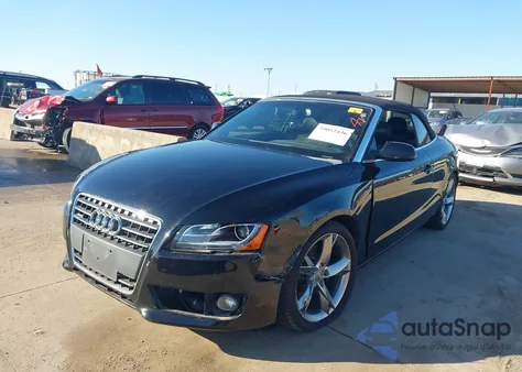 2012 Audi A5 Premium Plus from USA, damaged, VIN WAULFAFH7CN008700